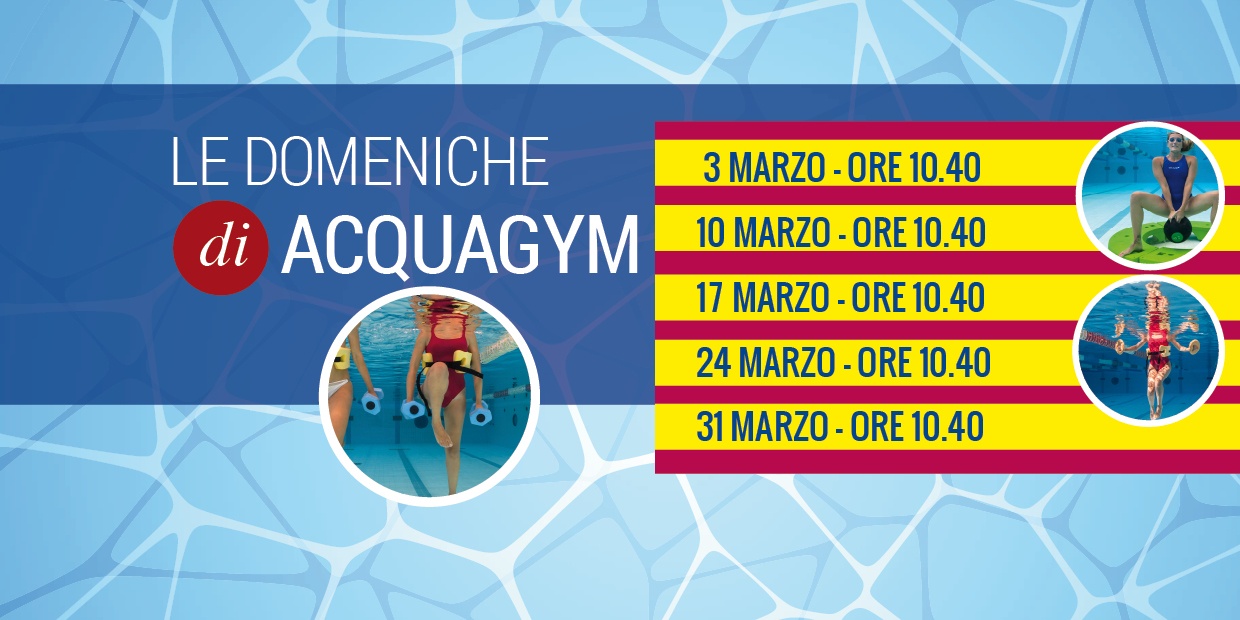 domenica acquagym marzo 2019