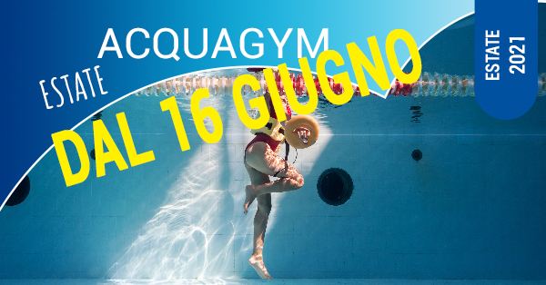 acquagym dal 16 giugno