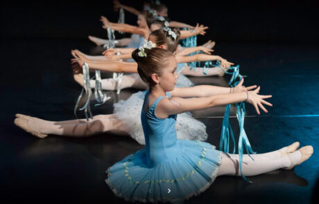 danza bambine azzurro