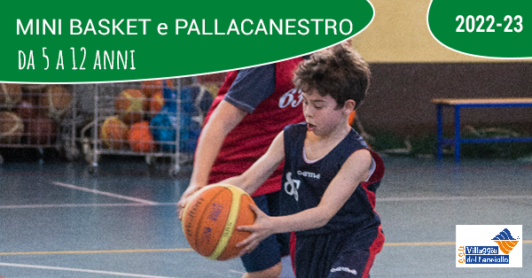 mini basket e pallacanestro 2022-23