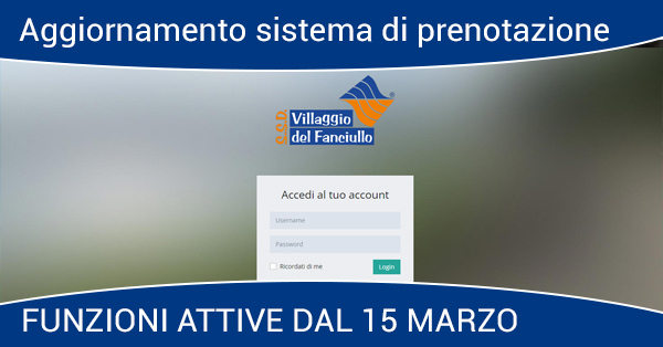 sistema di prenotazione