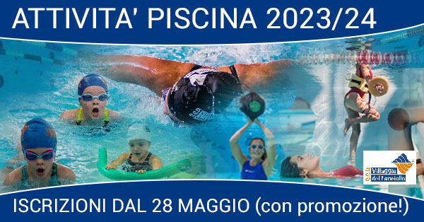 iscrizioni piscina 2023-24