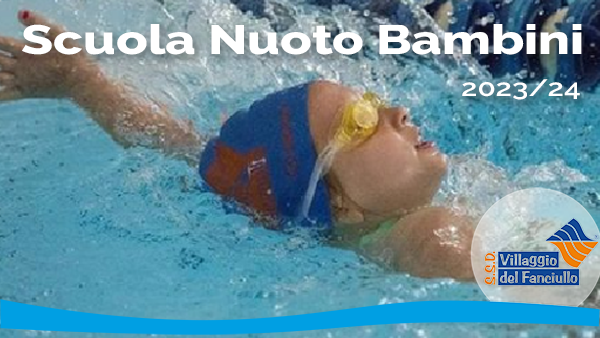 scuola nuoto bambini 2023-24