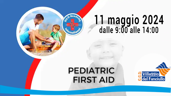 pediatric first aid 11 maggio