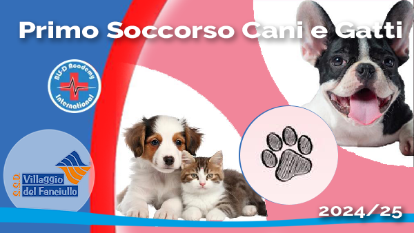 primo soccorso cani e gatti 2024-25